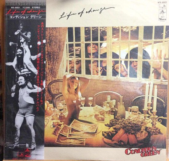 Condition Green - Life Of Change (Vinyl, LP, Album) Very Good (VG) / Fair (F)
