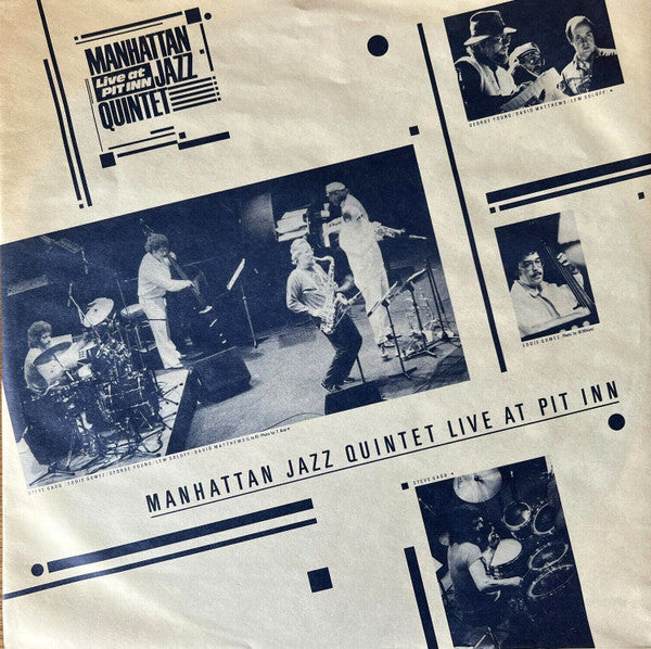 Manhattan Jazz Quintet - Live At Pit Inn (2xVinyl, LP, Album) Near Mint (NM or M-) / Near Mint (NM or M-)