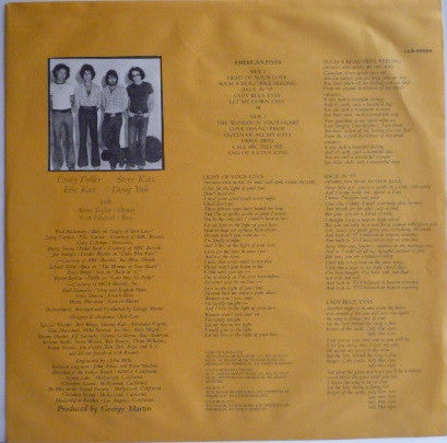 American Flyer - American Flyer (Vinyl, LP, Album) Very Good Plus (VG+) / Very Good Plus (VG+)
