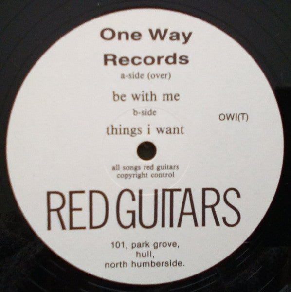 Red Guitars - Be With Me (Vinyl, 12", 45 RPM) Very Good Plus (VG+) / Near Mint (NM or M-)