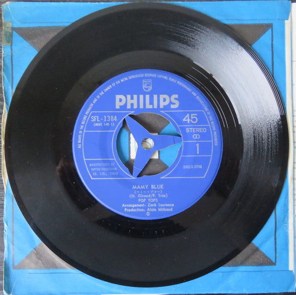 The Pop Tops - Mamy Blue (7", Single, 45 RPM) - Very Good Plus (VG+) / Very Good Plus (VG+)