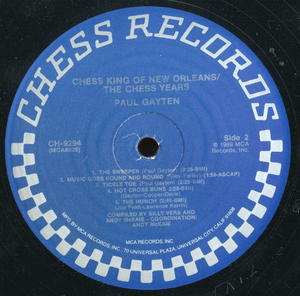 Paul Gayten - Chess King Of New Orleans (Vinyl, LP, Compilation) Very Good (VG) / Very Good Plus (VG+)