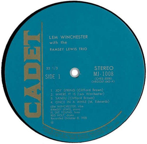 Lem Winchester - Perform A Tribute To Clifford Brown (Vinyl, LP, Album, Reissue) Very Good Plus (VG+) / Very Good Plus (VG+)