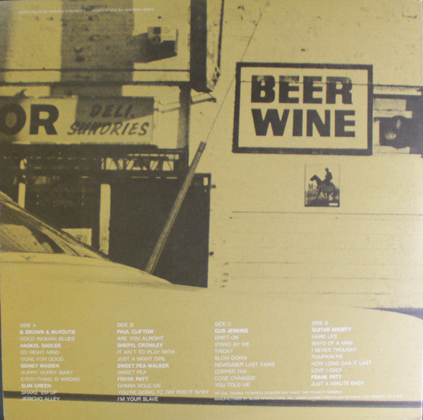 Various - Jericho Alley Blues Flash! (Flash/Canton/Pull 1955-1959) (2xVinyl, LP, Compilation, Mono) Very Good Plus (VG+) / Very Good (VG)