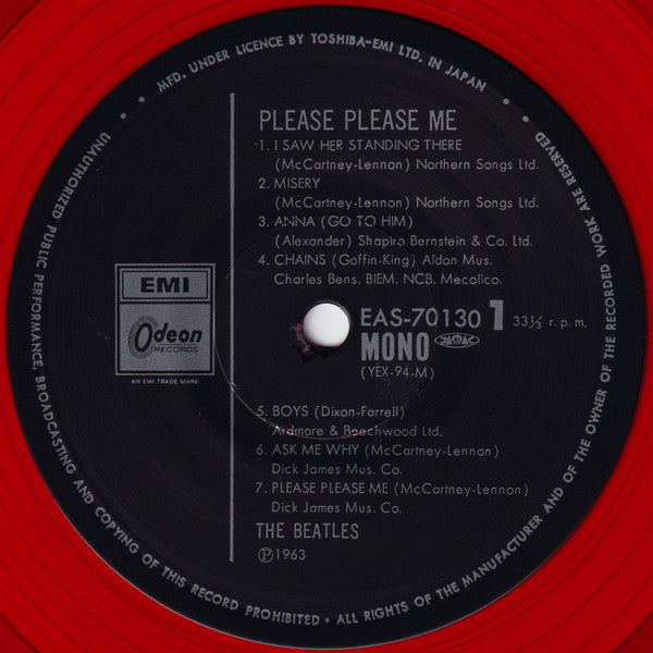 The Beatles - Please Please Me (Vinyl, LP, Album, Reissue, Mono) Very Good Plus (VG+) / Very Good Plus (VG+)