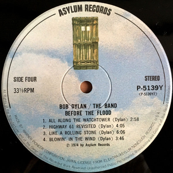 Bob Dylan - Before The Flood (Vinyl, LP, Album)