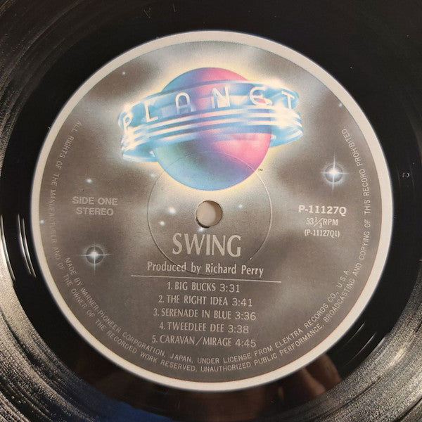 Swing (5) - Swing (Vinyl, LP, Album) Very Good Plus (VG+) / Very Good Plus (VG+)