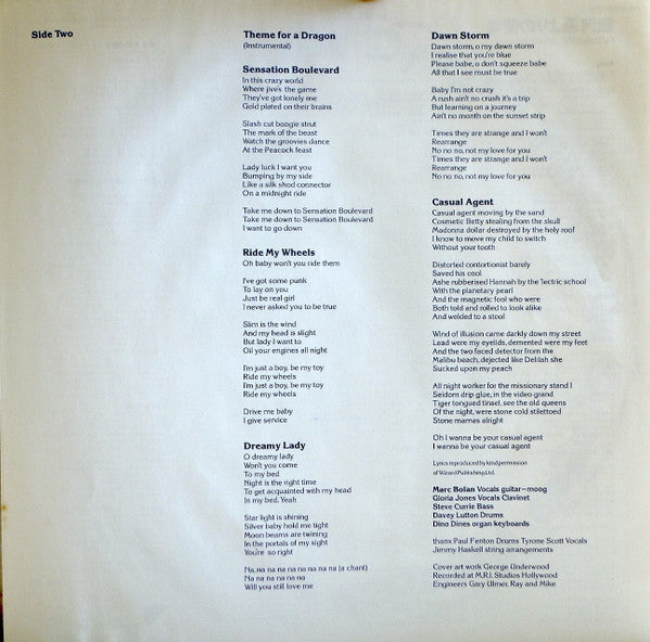T. Rex - Futuristic Dragon = 銀河系よりの使者 (Vinyl, LP, Album)