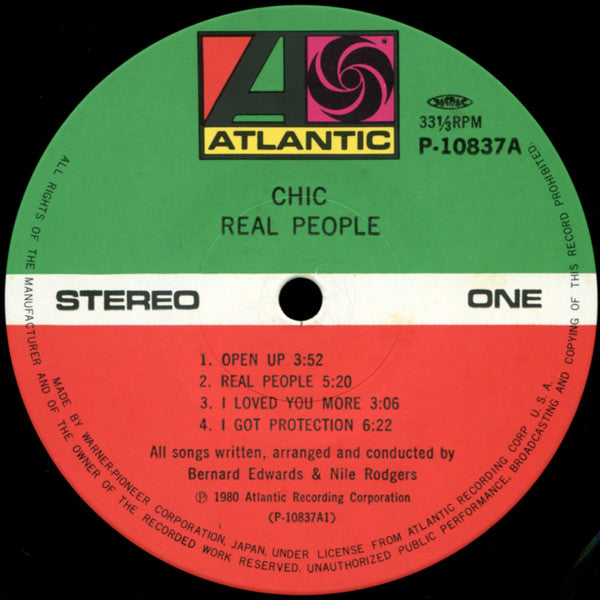 Chic - Real People (Vinyl, LP, Album)