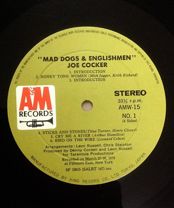 Joe Cocker - Mad Dogs & Englishmen (Vinyl, LP, Album)