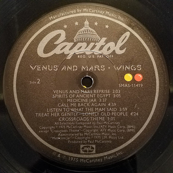 Wings (2) - Venus And Mars (Vinyl, LP, Album)