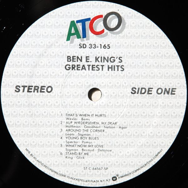 Ben E. King - Ben E. King's Greatest Hits (Vinyl, LP, Compilation, Reissue, Stereo) Very Good (VG) / Very Good (VG)