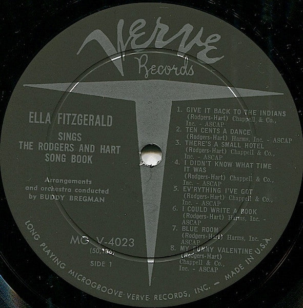 Ella Fitzgerald - Sings The Rodgers And Hart Song Book Volume 2 (Vinyl, LP, Album, Mono) Very Good (VG) / Good (G)
