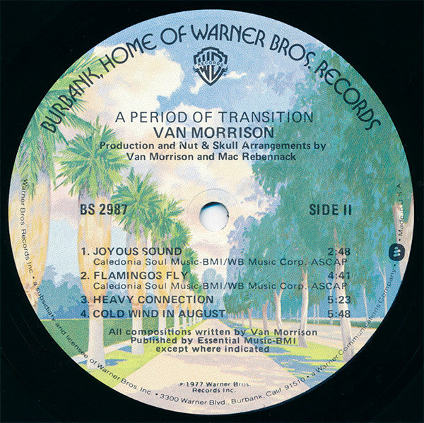 Van Morrison - A Period Of Transition (Vinyl, LP, Album) Good Plus (G+) / Very Good (VG)