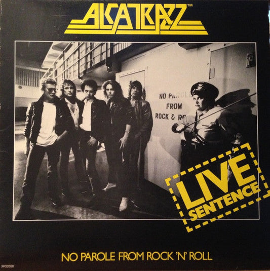 Alcatrazz - Live Sentence (No Parole From Rock 'n' Roll) (Vinyl, LP, Album, Stereo) Very Good (VG) / Very Good Plus (VG+)
