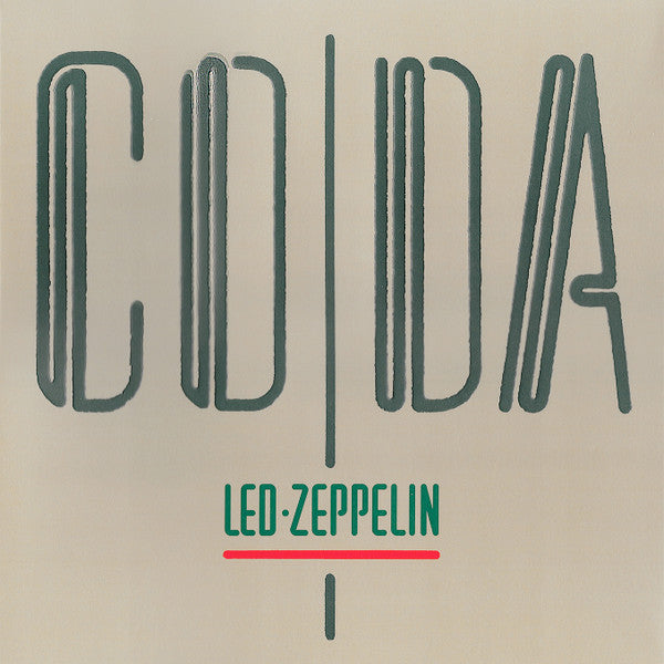 Led Zeppelin - Coda (Vinyl, LP, Album, Reissue, Remastered, Stereo) Near Mint (NM or M-) / Very Good Plus (VG+)