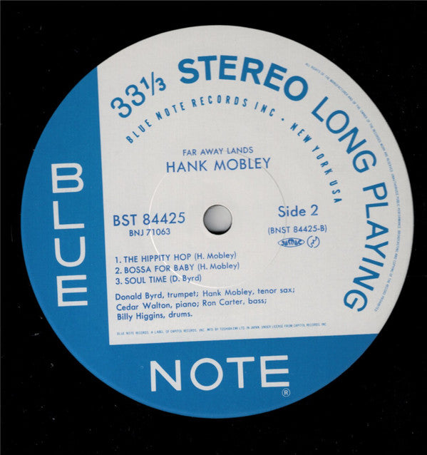 Hank Mobley - Far Away Lands (Vinyl, LP, Album, Remastered) Very Good Plus (VG+) / Very Good Plus (VG+)