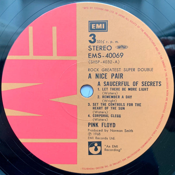 Pink Floyd - A Nice Pair (Vinyl, LP, Compilation, Reissue, Stereo)