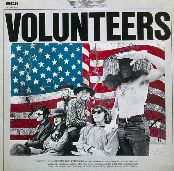 Jefferson Airplane - Volunteers (Vinyl, LP, Album, Reissue) Very Good (VG) / Very Good Plus (VG+)