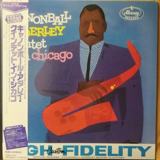 The Cannonball Adderley Quintet - In Chicago (Vinyl, LP, Album, Reissue) Near Mint (NM or M-) / Near Mint (NM or M-)