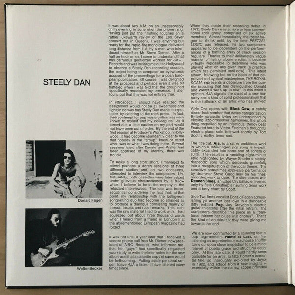 Steely Dan - Aja (Vinyl, LP, Album, Stereo)