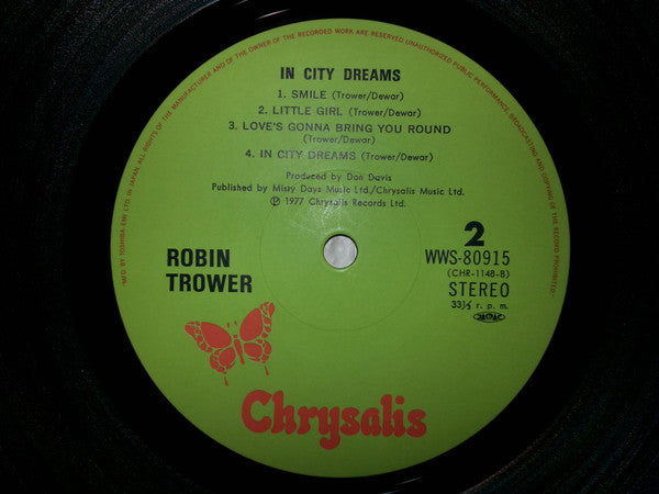 Robin Trower - In City Dreams (Vinyl, LP, Album) Very Good Plus (VG+) / Very Good Plus (VG+)