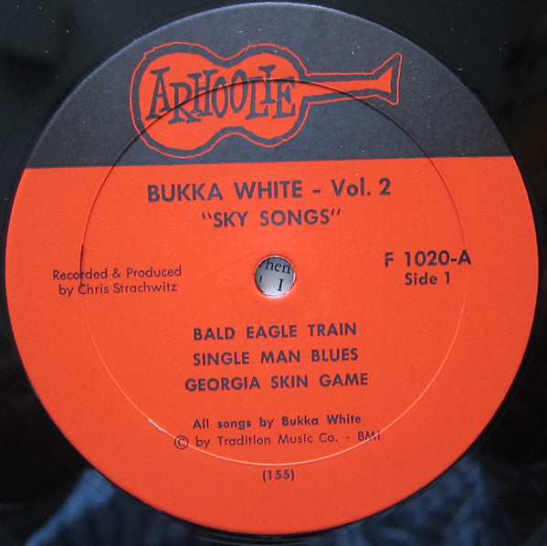 Bukka White - Sky Songs Vol. 2 (Vinyl, LP, Album, Reissue) Very Good (VG) / Very Good (VG)