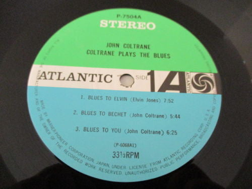 John Coltrane - Coltrane Plays The Blues (Vinyl, LP, Album, Reissue, Stereo) Very Good Plus (VG+) / Very Good Plus (VG+)