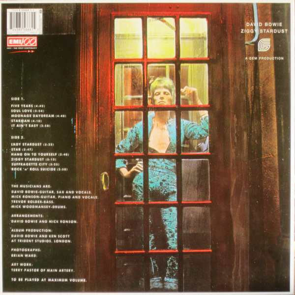 David Bowie - The Rise And Fall Of Ziggy Stardust And The Spiders From Mars (Vinyl, LP, Album, Limited Edition, Reissue) Very Good (VG) / Near Mint (NM or M-)