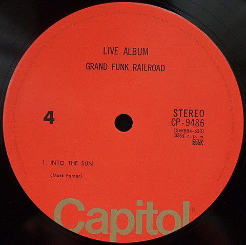 Grand Funk Railroad - Live Album (Vinyl, LP, Album, Repress, Stereo)