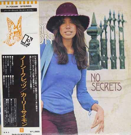 Carly Simon - No Secrets (Vinyl, LP, Album, Repress)