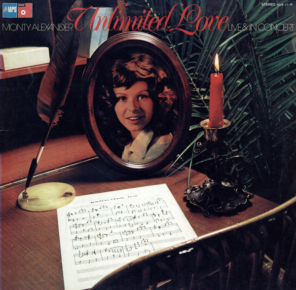 Monty Alexander - Unlimited Love (Live & In Concert) (Vinyl, LP, Album) Very Good Plus (VG+) / Very Good Plus (VG+)