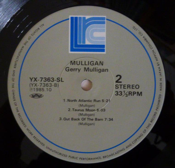 Gerry Mulligan - Mulligan (Vinyl, LP, Unofficial Release)