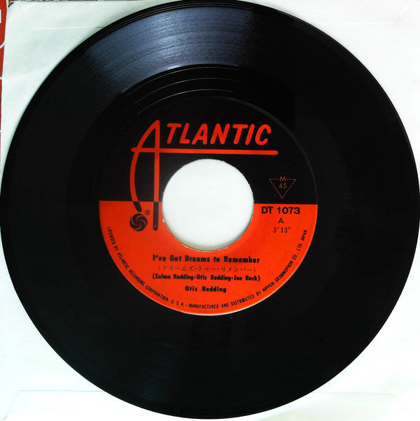 Otis Redding - I've Got Dreams To Remember (Vinyl, 7", 45 RPM, Single, Mono) Very Good (VG) / Good Plus (G+)