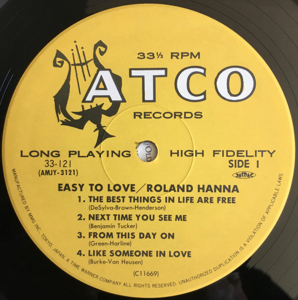 Roland Hanna - Easy To Love (Vinyl, LP, Album, Reissue) Very Good Plus (VG+) / Very Good Plus (VG+)