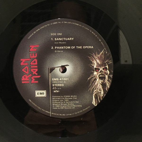 Iron Maiden - Live!! + One (Vinyl, 12", 45 RPM, EP, Misprint, Stereo)