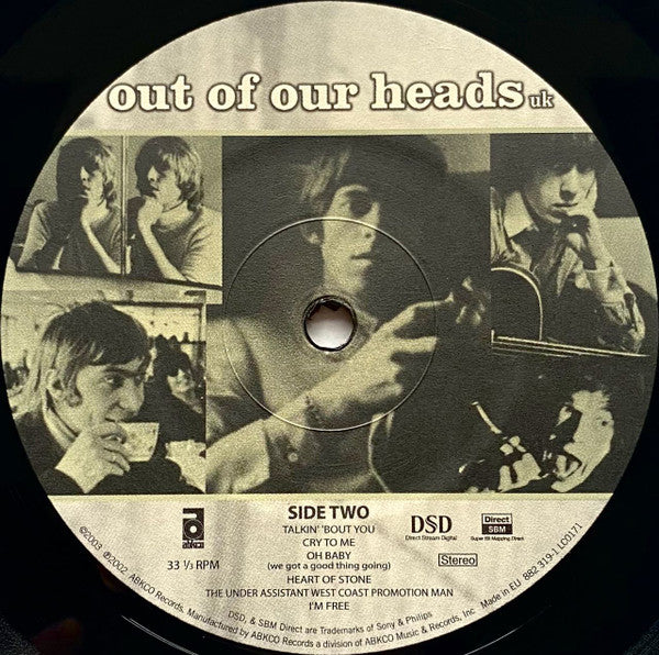 The Rolling Stones - Out Of Our Heads UK (Vinyl, LP, Album, Reissue, Remastered, Mono) Very Good Plus (VG+) / Very Good Plus (VG+)