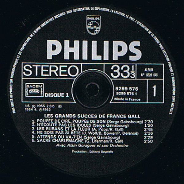 France Gall - Poupée De Cire, Poupée De Son (2xVinyl, LP, Compilation, Reissue, Stereo) Very Good Plus (VG+) / Very Good Plus (VG+)