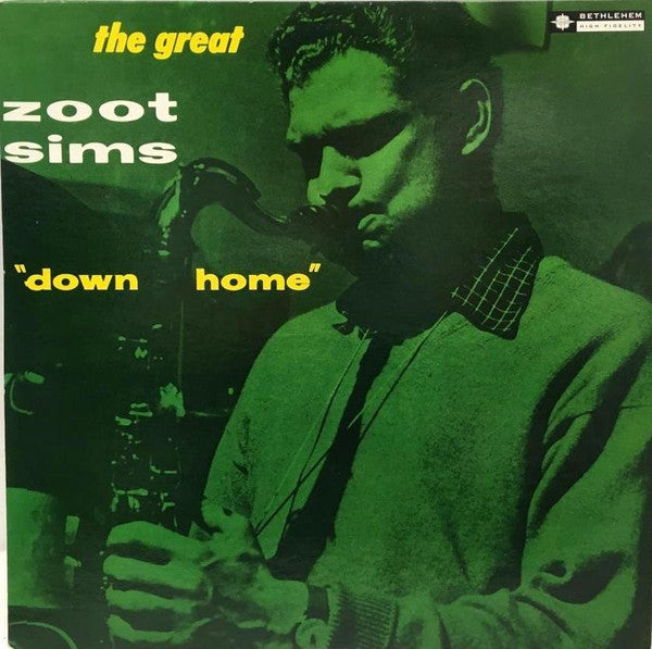 Zoot Sims - Down Home (Vinyl, LP, Album, Reissue, Stereo)
