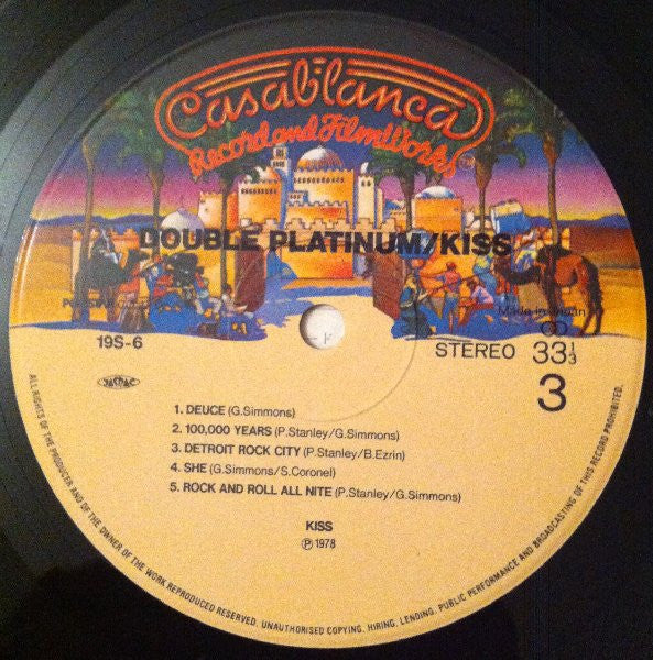 Kiss - Double Platinum (Vinyl, LP, Compilation, Reissue)