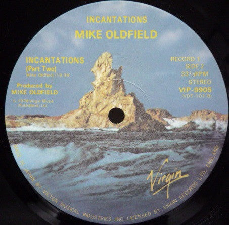 Mike Oldfield - Incantations (Vinyl, LP, Album, Stereo)