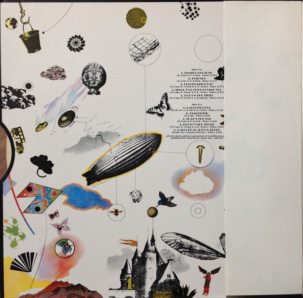 Led Zeppelin - Led Zeppelin III (Vinyl, LP, Album, Reissue, Stereo) Very Good (VG) / Good Plus (G+)