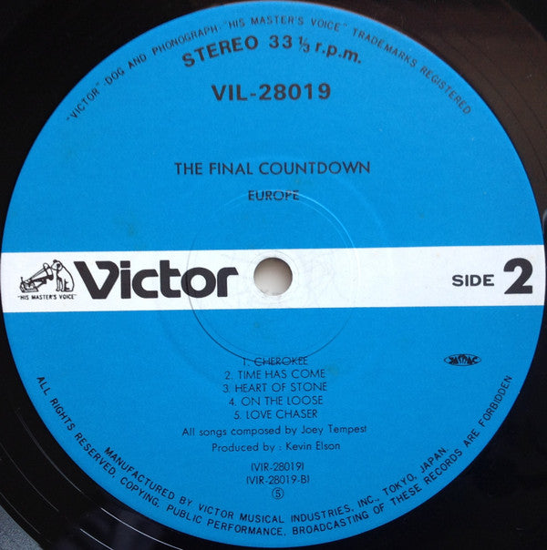Europe (2) - The Final Countdown  (Vinyl, LP, Album)