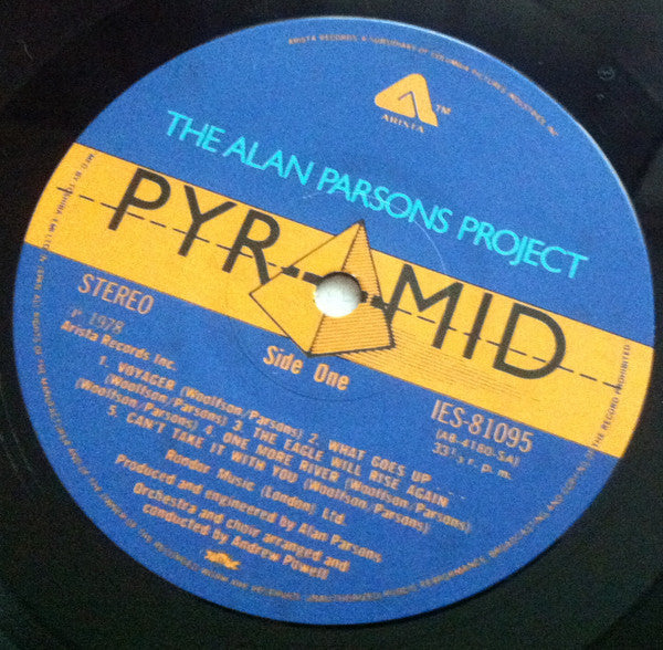 The Alan Parsons Project - Pyramid = ピラミッド (Vinyl, LP, Album, Stereo)