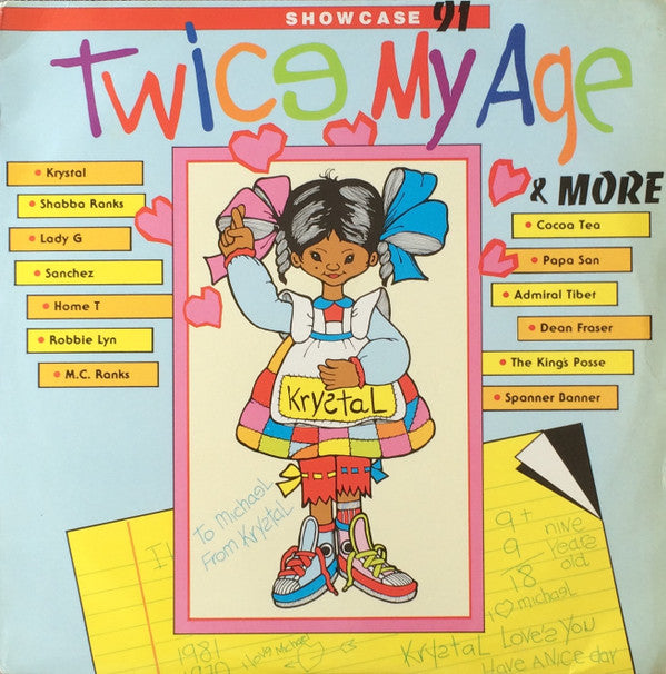 Various - Showcase 91 - Twice My Age & More (Vinyl, LP, Compilation) Good Plus (G+) / Very Good (VG)