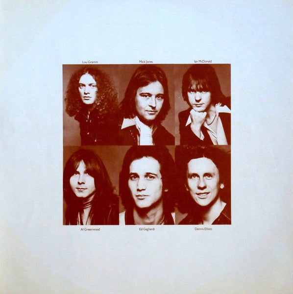 Foreigner - Foreigner = Glorious Departure (Vinyl, LP, Album, Reissue) Very Good (VG) / Very Good (VG)