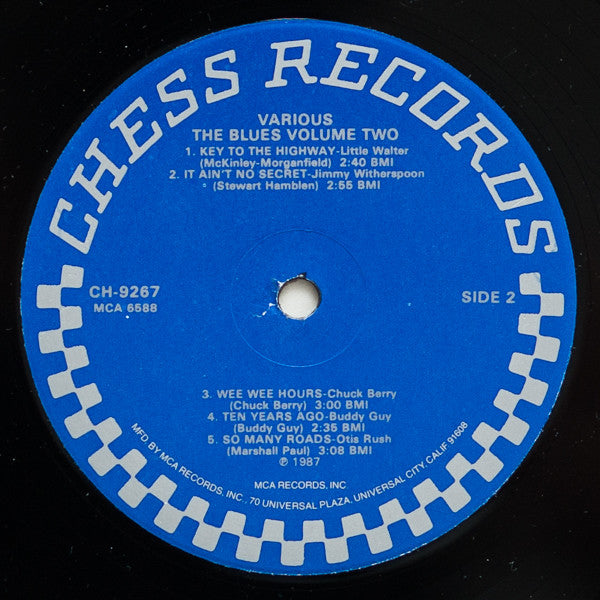 Various - The Blues Volume 2 (Vinyl, LP, Compilation, Reissue) Good Plus (G+) / Very Good (VG)