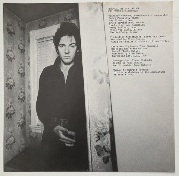Bruce Springsteen - Darkness On The Edge Of Town = 闇に吠える街 (Vinyl, LP, Album, Promo) Very Good Plus (VG+) / Very Good (VG)