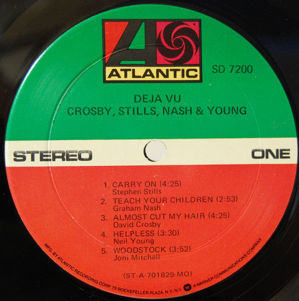 Crosby, Stills, Nash & Young - Déjà Vu (Vinyl, LP, Album, Reissue) Near Mint (NM or M-) / Near Mint (NM or M-)