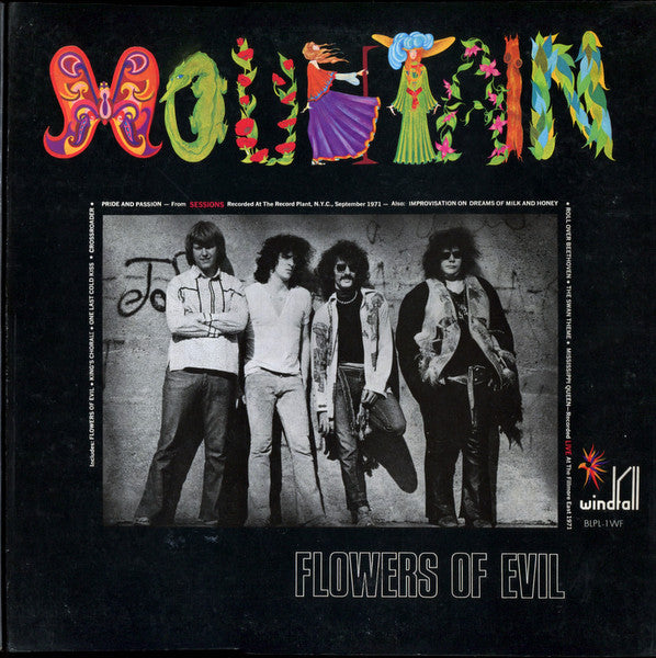 Mountain - Flowers Of Evil (Vinyl, LP, Album)